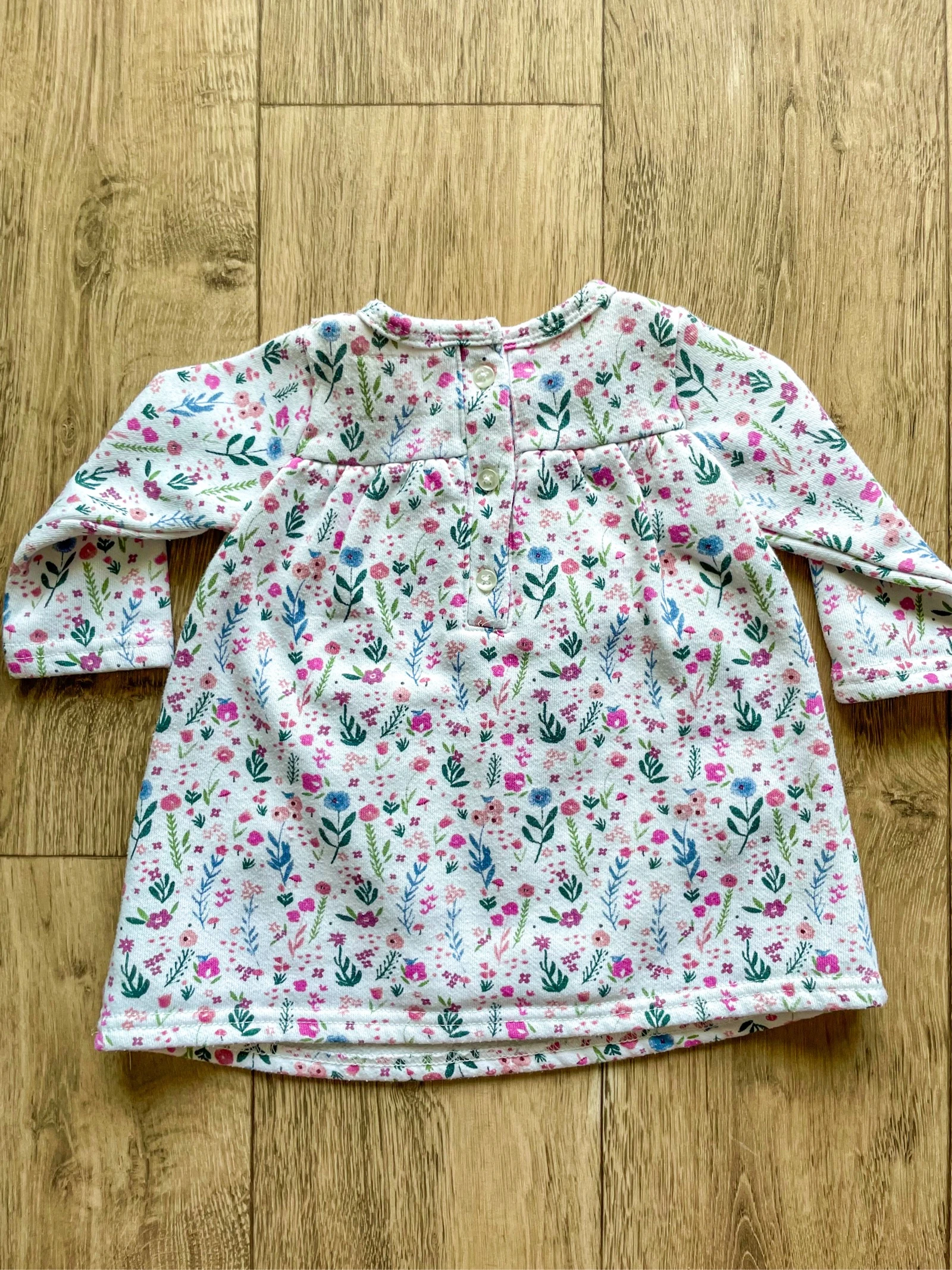 Floral sweater dress size 3-6 months – photo 6